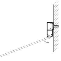 Скрытый рельс «Клик» Art-G (нагрузка до 20 кг/м), 300 см, Коричневый