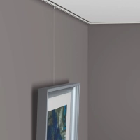 Потолочный рельс «Top Rail » Artiteq, 300 см, Черный