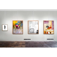 Рельс галерейный «Классик+» Artiteq, 200 см, Алюминий