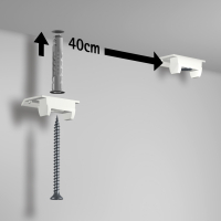 Потолочный рельс «Up Rail» Artiteq + установочный комплект, 300 см